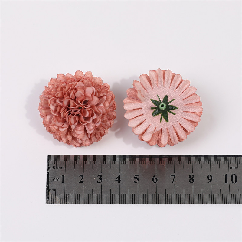10/20 bucăți 4 cm hortensia flori artificiale cap pentru petrecere de nuntă decorare acasă Crăciun Anul Nou Accesorii cadou Floare de mătase