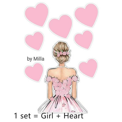 1 rinkinys Mergaitės nugaros drugelis su gimtadieniu tortų tvarsčiai, rožiniai „pasidaryk pats“ Vestuvių vakarėlio tortų papuošimai Deserto puošmena, dovana kūdikiui