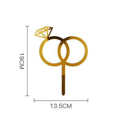 Preljevi za kolače Bride to Be od ružičastog zlata za dekoraciju svadbene torte Svadbeni tuš Hen Party Pribor za kolače za ukrašavanje kolača