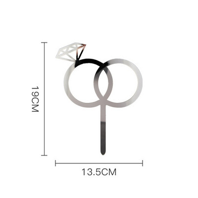 Preljevi za kolače Bride to Be od ružičastog zlata za dekoraciju svadbene torte Svadbeni tuš Hen Party Pribor za kolače za ukrašavanje kolača