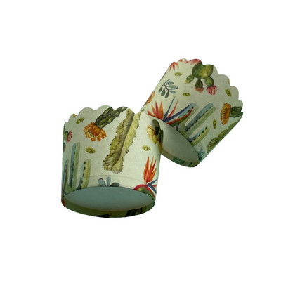 10 gab mirdzoša liela folija Cupcake papīrs Turētāji kāzu dekorācijas Iesaiņojums Iesaiņojums kūkas kaste Mafins papīrs turētāji folija zelta cupcake