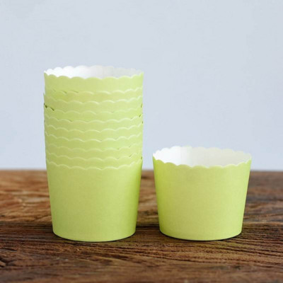 10 gab mirdzoša liela folija Cupcake papīrs Turētāji kāzu dekorācijas Iesaiņojums Iesaiņojums kūkas kaste Mafins papīrs turētāji folija zelta cupcake