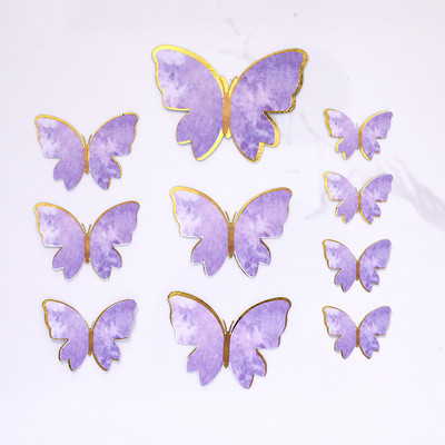 Pearl Butterfly Cake Topper Χρόνια πολλά Ρομαντικό Γάμος Cupcake Topper Baby Shower Baking Cake Decoration Party Favors