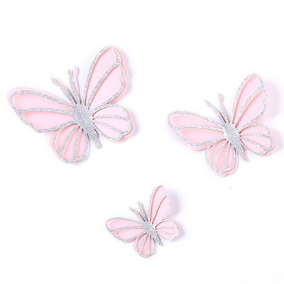 Pearl Butterfly Cake Topper Χρόνια πολλά Ρομαντικό Γάμος Cupcake Topper Baby Shower Baking Cake Decoration Party Favors