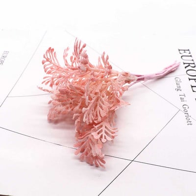 6 buc Buchet de eucalipt Ramuri de copac Frunze artificiale de mătase Decorare pentru casă Aranjament floral DIY Coroană de frunziș artificial