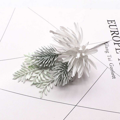 6 buc Buchet de eucalipt Ramuri de copac Frunze artificiale de mătase Decorare pentru casă Aranjament floral DIY Coroană de frunziș artificial