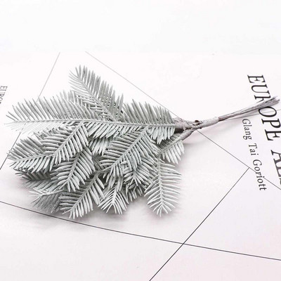 6 buc Buchet de eucalipt Ramuri de copac Frunze artificiale de mătase Decorare pentru casă Aranjament floral DIY Coroană de frunziș artificial