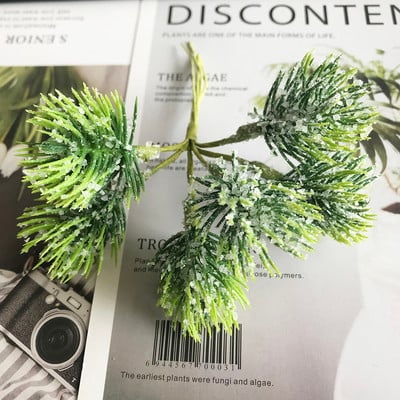 6 buc Buchet de eucalipt Ramuri de copac Frunze artificiale de mătase Decorare pentru casă Aranjament floral DIY Coroană de frunziș artificial