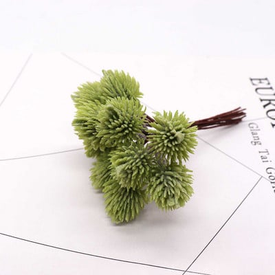 6 buc Buchet de eucalipt Ramuri de copac Frunze artificiale de mătase Decorare pentru casă Aranjament floral DIY Coroană de frunziș artificial