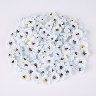 30db 3cm-es mini százszorszép dekoratív virág műselyem virágok parti esküvői dekoráció otthoni fali dekoráció barkács varrás kiegészítők