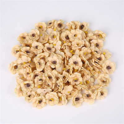 30db 3cm-es mini százszorszép dekoratív virág műselyem virágok parti esküvői dekoráció otthoni fali dekoráció barkács varrás kiegészítők