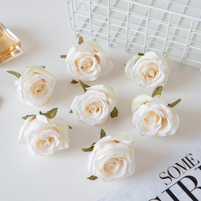 5/10 τεμ. Τεχνητά λουλούδια Μεταξωτά Τριαντάφυλλα Τοίχου Φτηνό κουτί δώρων για την ημέρα του Αγίου Βαλεντίνου Διακόσμηση σπιτιού Χριστουγεννιάτικο Διακοσμητικό γάμου