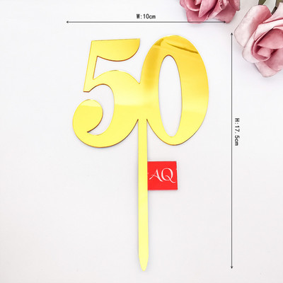 Spoguļvirsmas kūkas virsma akrila numurs 18/21/30/40/50/60/70/80 Kāzu gadadiena Topper dzimšanas dienas ballītes kūkas dekorēšana