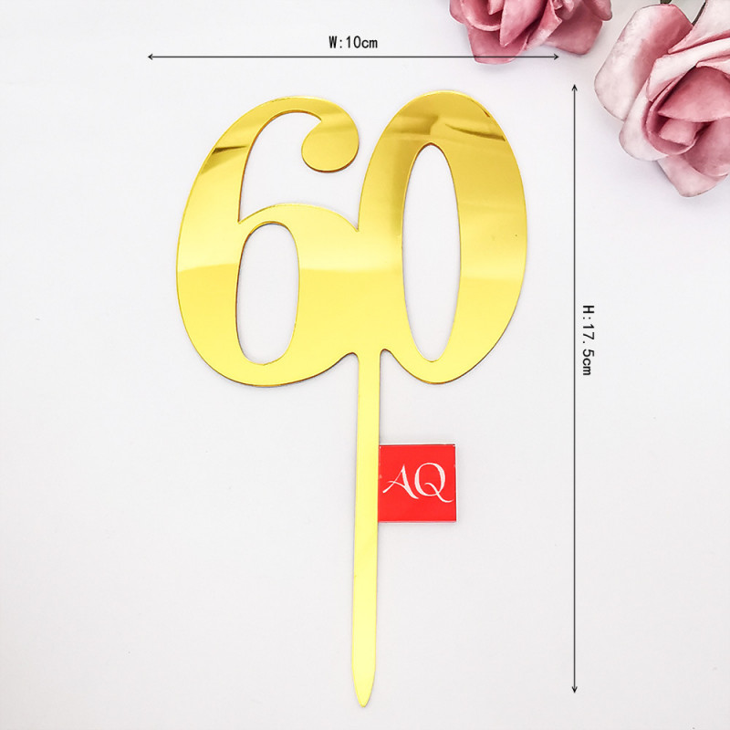 Spoguļvirsmas kūkas virsma akrila numurs 18/21/30/40/50/60/70/80 Kāzu gadadiena Topper dzimšanas dienas ballītes kūkas dekorēšana