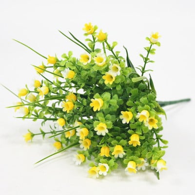 JAROWN Simulare Buchet de lacramioare din plastic artificial flori false nunta bricolaj flori acasă petrecere sărbătoare decor flori