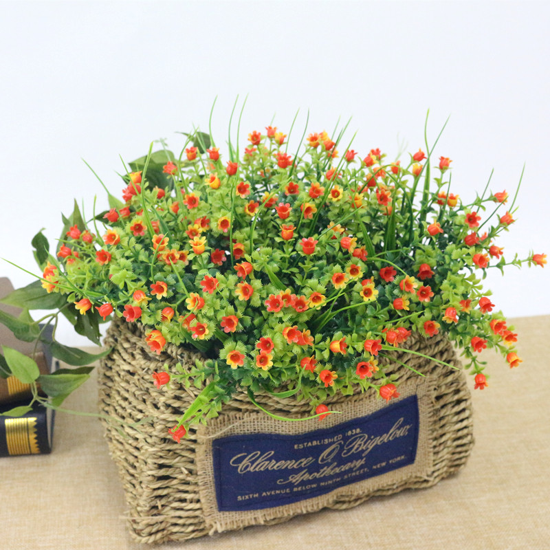 JAROWN Simulare Buchet de lacramioare din plastic artificial flori false nunta bricolaj flori acasă petrecere sărbătoare decor flori