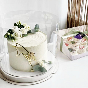 Абстракт Честит рожден ден Торта за торта Розово злато Лице Портрет Акрилно предложение Парти Торти за торта за сватбена декорация на десерт