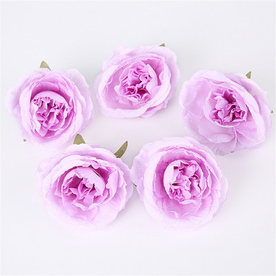 5/10 db Rózsaszín rózsa művirág selyem művirág lakberendezési buli esküvői dekorációs kellékei barkács koszorús ajándéktartozék