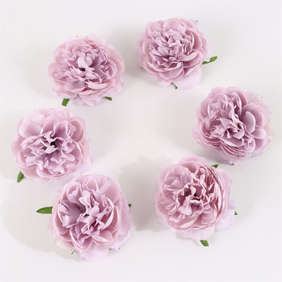 5/10 db Rózsaszín rózsa művirág selyem művirág lakberendezési buli esküvői dekorációs kellékei barkács koszorús ajándéktartozék