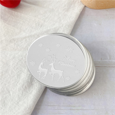 Noi 10 bucăți acrilic, aur roz, argint, decorare pentru tort, cerc pentru cupcake, decorare pentru tort pentru desert de petrecere de aniversare