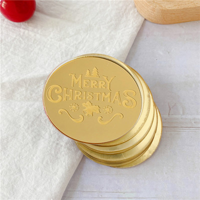 Noi 10 bucăți acrilic, aur roz, argint, decorare pentru tort, cerc pentru cupcake, decorare pentru tort pentru desert de petrecere de aniversare