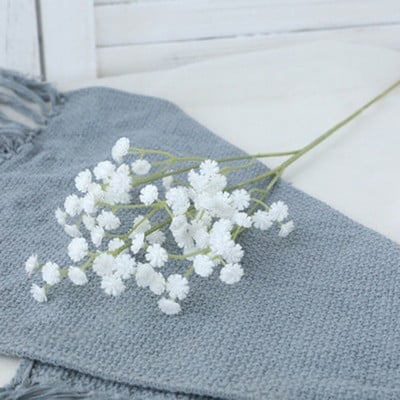 135 mini capete 62 cm DIY artificială pentru copii respirație floare Gypsophila plante false din silicon Decor nunta aranjament de flori acasă