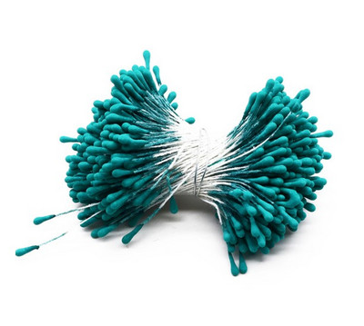 400 gab. 1,5 mm Mini Stamen ar rokām darināti mākslīgie ziedi kāzu ballītēm mājas dekorēšanai DIY Ziemassvētku albumu aksesuāri