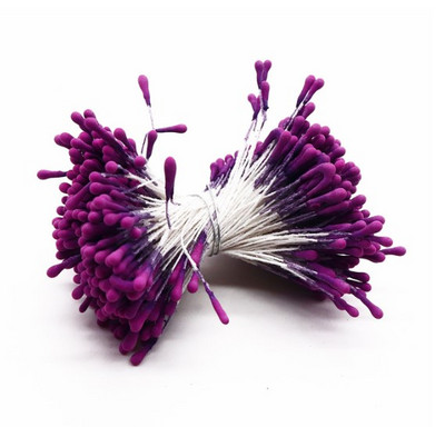 400 gab. 1,5 mm Mini Stamen ar rokām darināti mākslīgie ziedi kāzu ballītēm mājas dekorēšanai DIY Ziemassvētku albumu aksesuāri