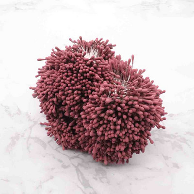 400 gab. 1,5 mm Mini Stamen ar rokām darināti mākslīgie ziedi kāzu ballītēm mājas dekorēšanai DIY Ziemassvētku albumu aksesuāri