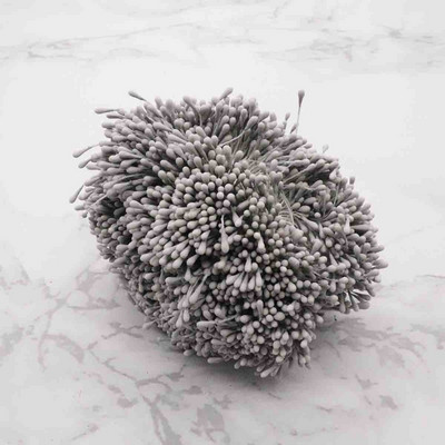 400 gab. 1,5 mm Mini Stamen ar rokām darināti mākslīgie ziedi kāzu ballītēm mājas dekorēšanai DIY Ziemassvētku albumu aksesuāri