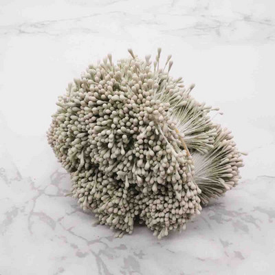 400 gab. 1,5 mm Mini Stamen ar rokām darināti mākslīgie ziedi kāzu ballītēm mājas dekorēšanai DIY Ziemassvētku albumu aksesuāri