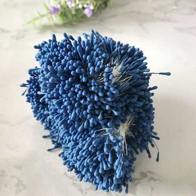 400 gab. 1,5 mm Mini Stamen ar rokām darināti mākslīgie ziedi kāzu ballītēm mājas dekorēšanai DIY Ziemassvētku albumu aksesuāri