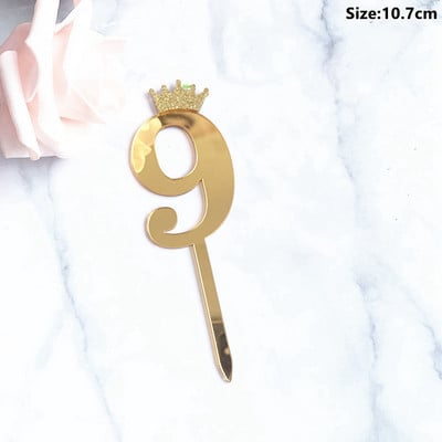 Taoup 10 20 30 40 50 60 La mulți ani pentru tort Topper pentru nunta Tort Decorat Articole pentru Tort Decoruri pentru petrecere de aniversare pentru adulți