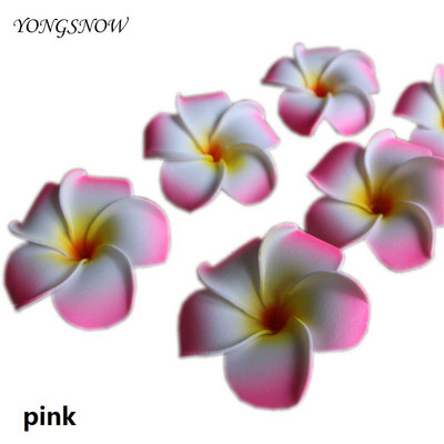 10db Plumeria PE hab Frangipani művirág fejdísz Otthoni kert Tojásvirágok Esküvői dekoráció Esküvői Parti Kellékek