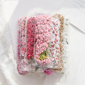 100 gab. Mākslīgie ziedi, vairumtirdzniecība putuplasta pumpuru kāzu vainagi Ziemassvētku rotājumi mājām iekštelpām, izgatavotas dāvanas, konfekšu kastītes albums