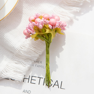 100 gab. Mākslīgie ziedi, vairumtirdzniecība putuplasta pumpuru kāzu vainagi Ziemassvētku rotājumi mājām iekštelpām, izgatavotas dāvanas, konfekšu kastītes albums