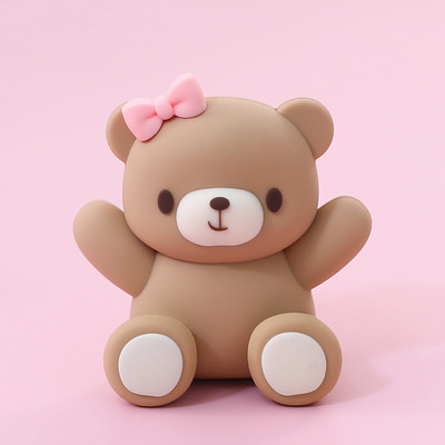 Születésnapi torta topper aranyos rózsaszín kék baba medve vonat fiú lány 1. születésnapi buli torta dekor golyók baba zuhany kellékek