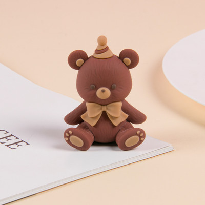 Születésnapi torta topper aranyos rózsaszín kék baba medve vonat fiú lány 1. születésnapi buli torta dekor golyók baba zuhany kellékek