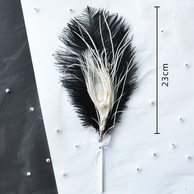 Ρομαντικό χρυσό ασημί στέμμα Κύκνος περίτεχνα Χρόνια Πολλά Κέικ Φόρεμα Πουπουλένιο Γάζα Διακόσμηση γαμήλιας τούρτας Προμήθειες για πάρτι