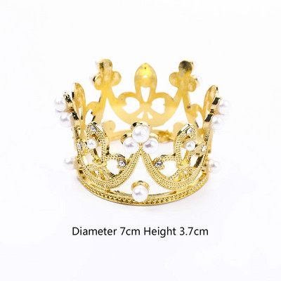 Ρομαντικό χρυσό ασημί στέμμα Κύκνος περίτεχνα Χρόνια Πολλά Κέικ Φόρεμα Πουπουλένιο Γάζα Διακόσμηση γαμήλιας τούρτας Προμήθειες για πάρτι