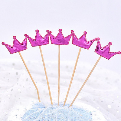 10/20/50 τμχ Heart Star Cupcake Toppers Cake Topper Διακόσμηση Επιλογές Παιδικής Γάμου Διακοσμήσεις για πάρτι γενεθλίων Μπομπονιέρες μωρού