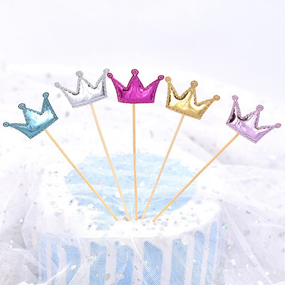 10/20/50 τμχ Heart Star Cupcake Toppers Cake Topper Διακόσμηση Επιλογές Παιδικής Γάμου Διακοσμήσεις για πάρτι γενεθλίων Μπομπονιέρες μωρού