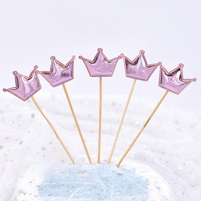 10/20/50 τμχ Heart Star Cupcake Toppers Cake Topper Διακόσμηση Επιλογές Παιδικής Γάμου Διακοσμήσεις για πάρτι γενεθλίων Μπομπονιέρες μωρού