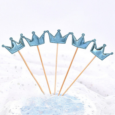 10/20/50 τμχ Heart Star Cupcake Toppers Cake Topper Διακόσμηση Επιλογές Παιδικής Γάμου Διακοσμήσεις για πάρτι γενεθλίων Μπομπονιέρες μωρού