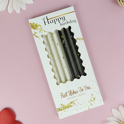 6 τεμ ίσια κεριά τούρτας Γενέθλια Baby Shower Fender Reveal Cupcake Decorating Candle Toppers Διακοσμητικά είδη γάμου