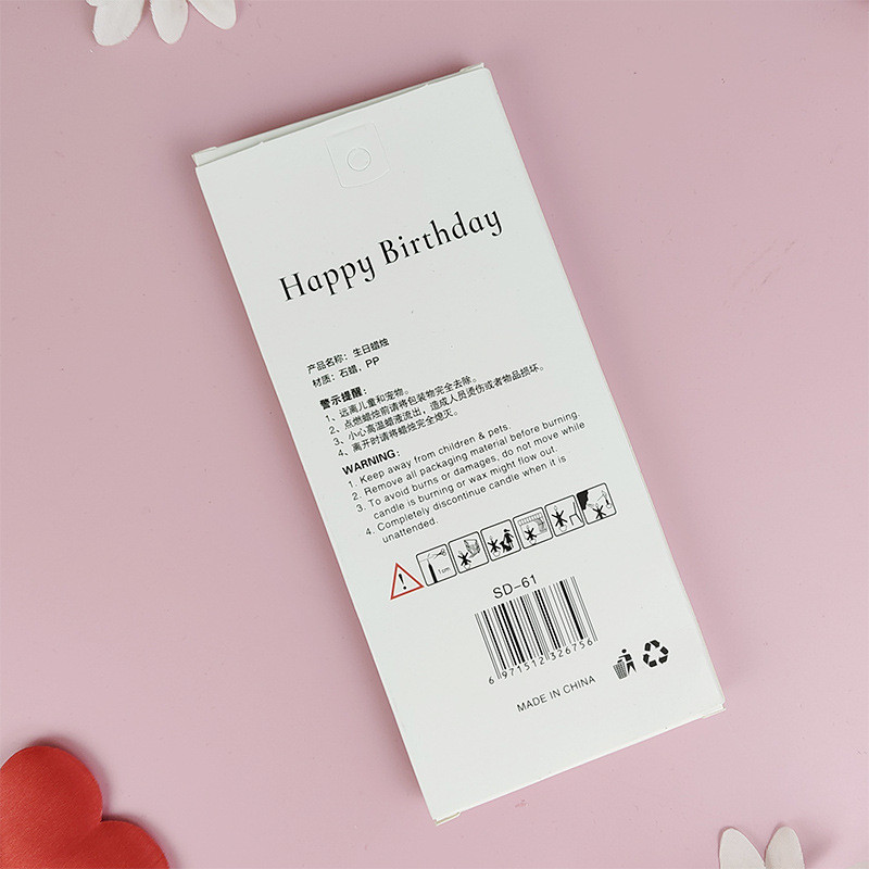 6 τεμ ίσια κεριά τούρτας Γενέθλια Baby Shower Fender Reveal Cupcake Decorating Candle Toppers Διακοσμητικά είδη γάμου