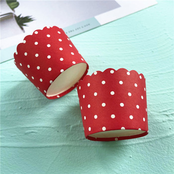 10 τμχ mini Muffins Cup Χαρτί Cupcake Wrappers Φλυτζάνια ψησίματος Θήκες Muffin Boxes Κύπελλο κέικ DIY Εργαλεία κέικ Προμήθειες ψησίματος κουζίνας