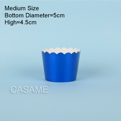 10gab. Mini smalkmaizīšu krūze Papīra kēksu iesaiņojumi Cepšanas krūzes Mafinu kastītes Kūku krūze DIY kūku rīki Virtuves cepšanas piederumi