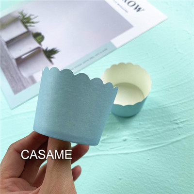 10gab. Mini smalkmaizīšu krūze Papīra kēksu iesaiņojumi Cepšanas krūzes Mafinu kastītes Kūku krūze DIY kūku rīki Virtuves cepšanas piederumi