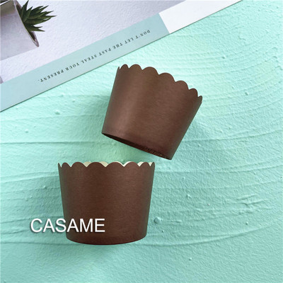 10gab. Mini smalkmaizīšu krūze Papīra kēksu iesaiņojumi Cepšanas krūzes Mafinu kastītes Kūku krūze DIY kūku rīki Virtuves cepšanas piederumi